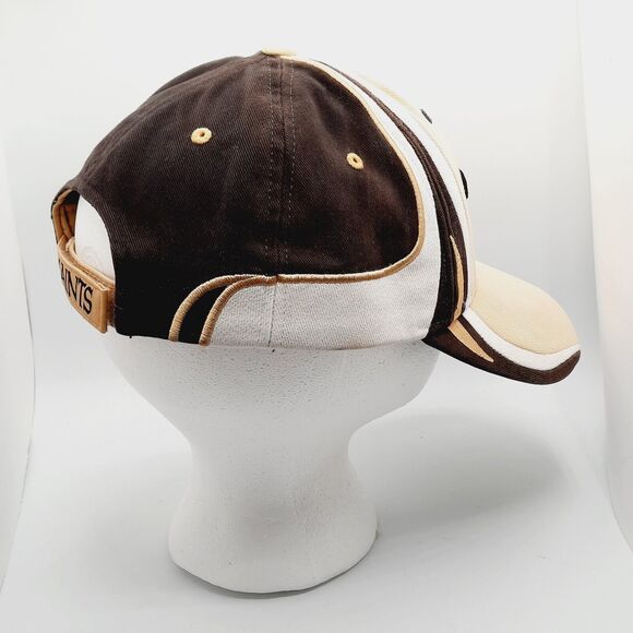 New Orleans Saints Hat Black NFL Reebok Baseball Cap Embroidered One Size - Picture 4 of 10